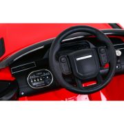 Masinuta electrica cu telecomanda range rover velar, roti eva, scaun tapitat, 107x64x49 cm, putere 70w - rosu edeedipa.qy2088.cr