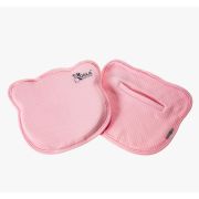 Perna bebelusi anti plagiocefalie 0-12 luni, forma ergonomica cu spuma memory, 2 huse detasabile, certificata in germania, koala perfect head pink lvtk8051938140025
