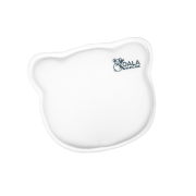 Perna bebelusi anti plagiocefalie 0-12 luni, forma ergonomica cu spuma memory, 2 huse detasabile, certificata in germania, koala perfect head white lvtk8051938140001