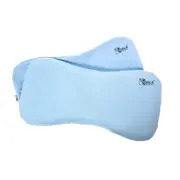 Perna bebelusi anti plagiocefalie 0-36 luni, forma ergonomica cu spuma memory, 2 huse detasabile, certificata in germania, koala perfect head maxi blue lvtk8051938140049