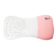 Perna bebelusi anti plagiocefalie 0-36 luni, forma ergonomica cu spuma memory, 2 huse detasabile, certificata in germania, koala perfect head maxi pink lvtk8051938140056