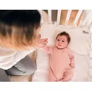 Perna bebelusi anti plagiocefalie 0-36 luni, forma ergonomica cu spuma memory, 2 huse detasabile, certificata in germania, koala perfect head maxi white lvtk8051938140032