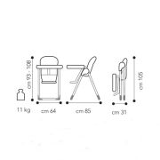 Scaun de masa Convivio - Brevi BEEBV281-020