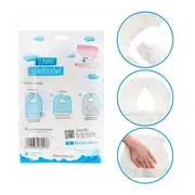Bavete de unica folosinta, Bocioland, Cu buzunar, Set de 10 bucati, Multicolor BYNBL157