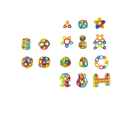 Joc de constructie steam - forme magice (26 piese)