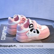 Adidasi roz cu luminite - panda mda-223-3-c