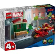 LEGO MARVEL IRON MAN CU MOTOCICLETA SI HULK 76287 VIVLEGO76287