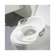 Reductor toaleta, FreeON, Cu perna confortabila si detasabila, Cu manere, 37x9,3x65,5 cm, White BYN38763