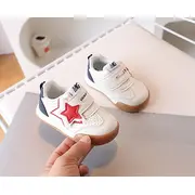 Adidasi albi pentru copii - red star mbxz-p-777-1-c