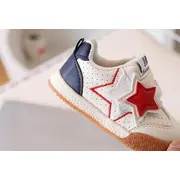 Adidasi albi pentru copii - red star mbxz-p-777-1-c