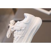 Adidasi albi pentru fetite - glamy mdca998-1-c