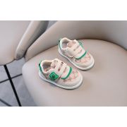 Adidasi crem pentru baietei - green teddy mbym1996-1-sa48
