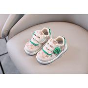 Adidasi crem pentru baietei - green teddy mbym1996-1-sa48