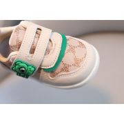 Adidasi crem pentru baietei - green teddy mbym1996-1-sa48