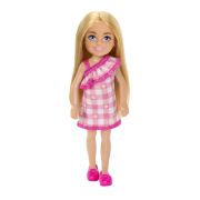 BARBIE PAPUSA CHELSEA BLONDA CU ROCHITA ROZ IN CAROURI VIVMTDWJ33_HXM95