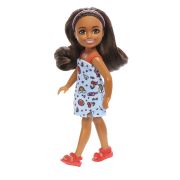 BARBIE PAPUSA CHELSEA CREOLA CU PAR SATEN SI ROCHITA ALBASTRA VIVMTDWJ33_HXM97