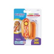 Jucarie dresaj caini - clicker hot dog