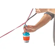 Recipient portabil pentru hrana caini - cana de cafea