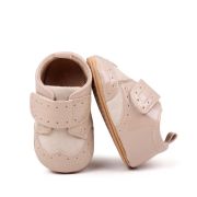 Pantofiori crem din piele lacuita - elegant csbmb3234-3-sa3