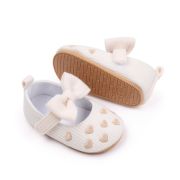 Pantofiori ivoire cu inimioare aurii mdbls3076-3-p01