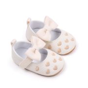 Pantofiori ivoire cu inimioare aurii mdbls3076-3-p01