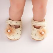 Pantofiori ivoire pentru fetite - gourgeous cs2217-5-p19