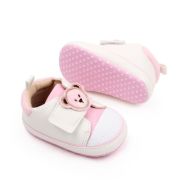 Tenisi albi cu roz pentru fetite - teddy mbbmh3011-1-p3