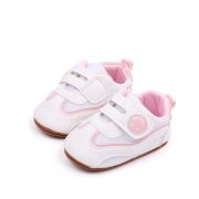Adidasi albi cu roz pentru fetite - baby mbbxc4141-3-p3