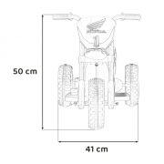 Motocicleta electrica honda crf 450r, roti din plastic, 70x41x50 cm, putere 30w - rosu edeedipa.h5.cr