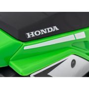 Motocicleta electrica honda crf 450r, roti din plastic, 70x41x50 cm, putere 30w - verde edeedipa.h5.zie