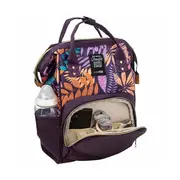 Rucsac pentru mamici, Simply, Cu multiple compartimente, FreeON, 25 x 16 x 40cm, Black BYN49089