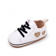 Tenisi albi pentru fetite - glitter hearts mdbxc4018-3-c5