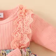 Rochita body roz somon - flowers mbhmm-275-r2