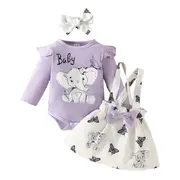 Sarafan cu body lila - baby elephant mdhmm-286-de2