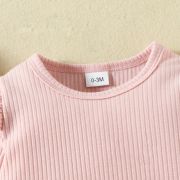 Sarafan cu body roz pudra - little flowers mdhmm-314-de3