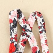 Sarafan cu body visiniu - little flowers cshmm-315-r2