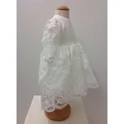 Rochita cu manecuta eleganta pentru fetite Printesa Alba - SNB10_1