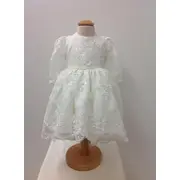 Rochita cu manecuta eleganta pentru fetite Printesa Alba - SNB10_1