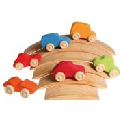 Set colorat cu 6 masinute nazdravane - RMK9310
