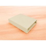 Cearceaf cu elastic, MimiNu, Jerse, Pentru pat 160x80 cm, Material certificat Oeko Tex Standard 100, Nugat BYN6426972026130