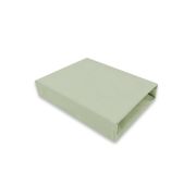 Cearceaf cu elastic, MimiNu, Jerse, Pentru patut 120X60 cm, Material certificat Oeko Tex Standard 100, Olive BYN6426972025942