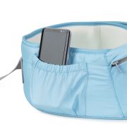 Marsupiu cu scaunel Juju HugMeTight, Albastru JUJJU2601-Blue
