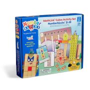 Mathlink®cubes numberblocks in engleza set de activitati de la 21 - 30