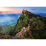 PUZZLE TREFL 1000 PREMIUM PLUS PHOTO ODYSSEY TURNUL CESTA SAN MARINO VIV10822