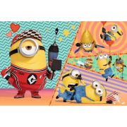 PUZZLE TREFL 4IN1 DESPICABLE ME 4 MINIONII TRAZNITI VIV34648