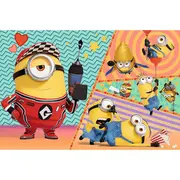 PUZZLE TREFL 4IN1 DESPICABLE ME 4 MINIONII TRAZNITI VIV34648