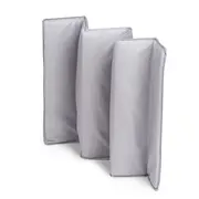 Patut pliant 2 nivele Juju DreamyCloud, Grey JUJJU7975-Dreamy-Cloud