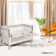 Patut pliant 2 nivele Juju DreamyCloud, Grey JUJJU7975-Dreamy-Cloud
