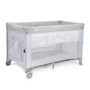 Patut pliant 2 nivele Juju DreamyCloud, Grey JUJJU7975-Dreamy-Cloud