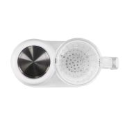 Aparat de gatit, Lionelo, BabyMenu, 5 in 1, Cu functii de gatire la abur, dezghetare, amestecare, incalzire si sterilizare, Cu recipient din tritan, Include meniu cu retete, Personalizare setari, Alb BYNLOC-BABYMENU